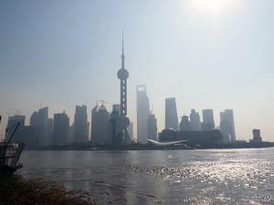 発展する上海の象徴
