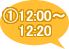 12:00`12:20