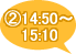 14:50`15:10