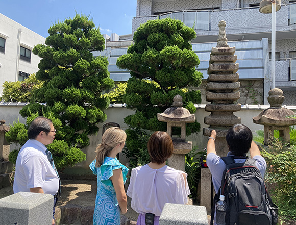 荒木村重の墓 墨染寺