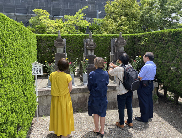 浅井長政の墓 徳勝寺